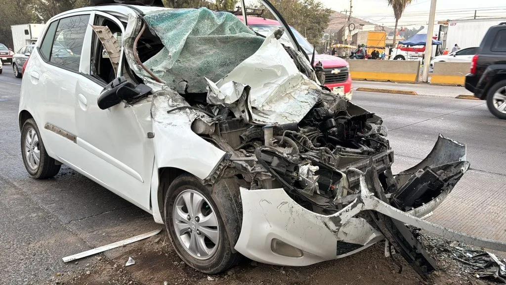 Impresionante Choque se vivió la mañana de este sábado